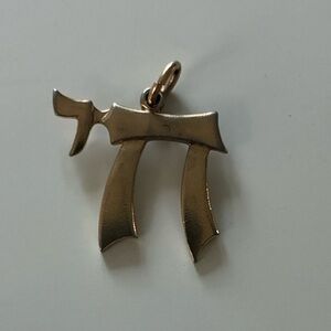 Chai Pendant Charm GF Princess Pride Creations 1/20 12K